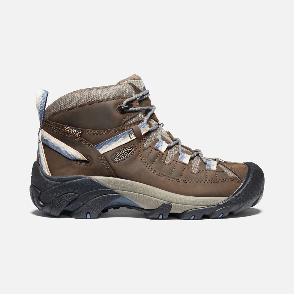 Keen Laarzen Dames Bruin - Targhee Ii Waterproof Mid - 03691-SJEZ